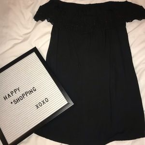 Off the shoulder dress